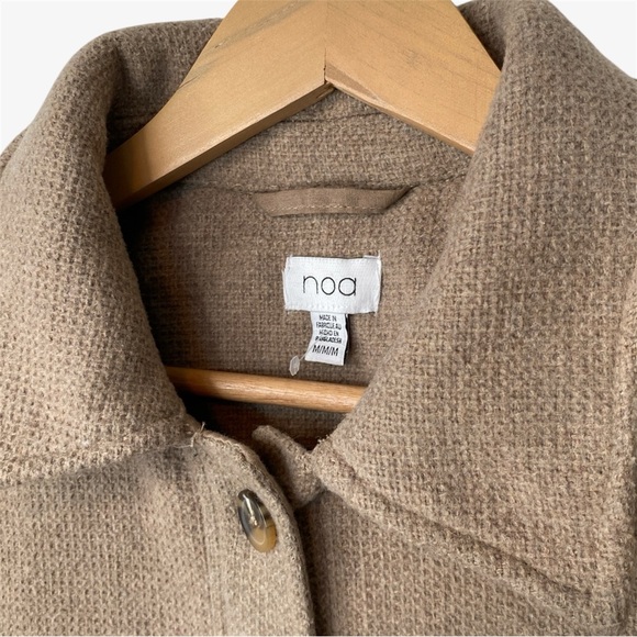 Noa Tan Shacket size:  M - Picture 2 of 4